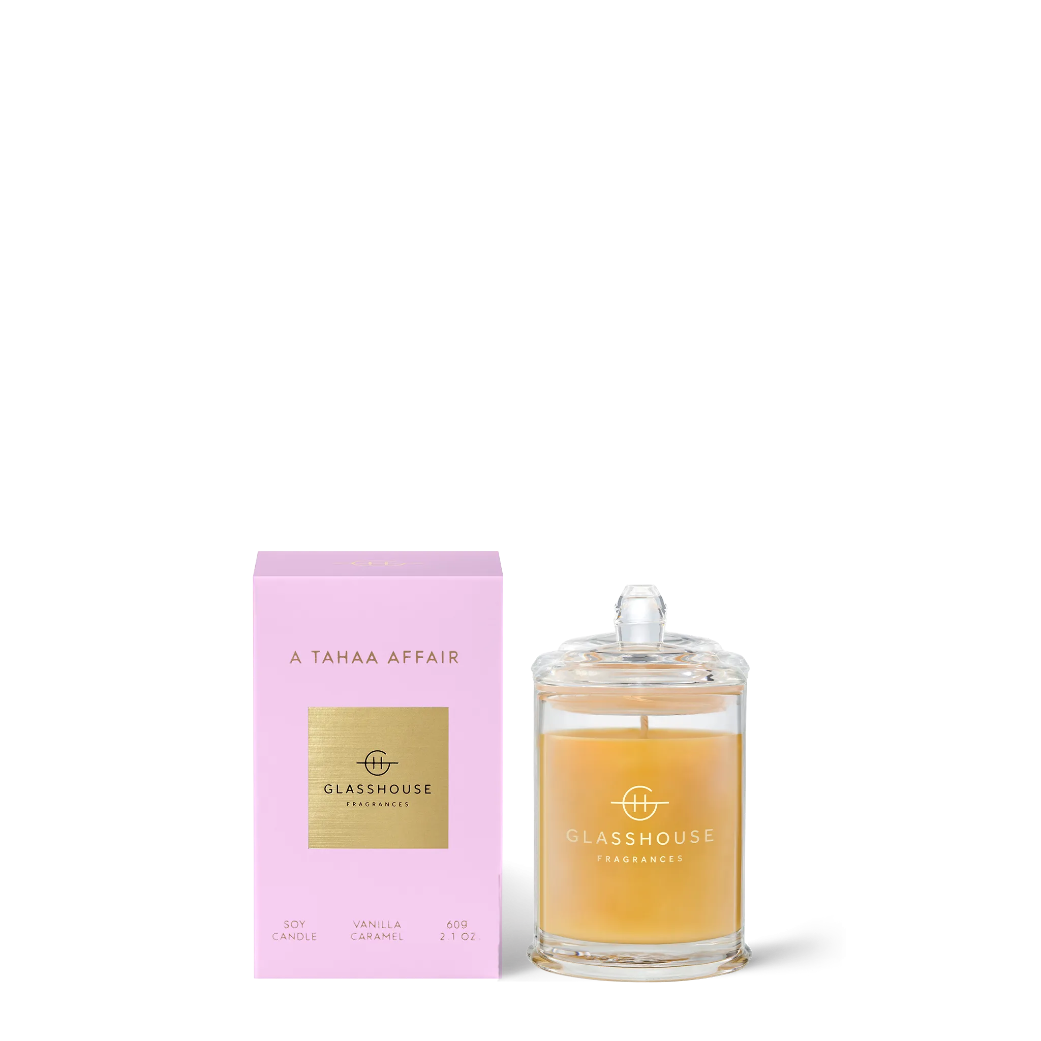 Glasshouse Fragrances A Tahaa Affair 60g Candle