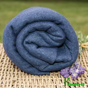 Hemp Organic Cotton Fleece Fabric - Ocean