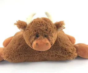 Highland Cow Cuddly Soft Baby Toddler Cushion