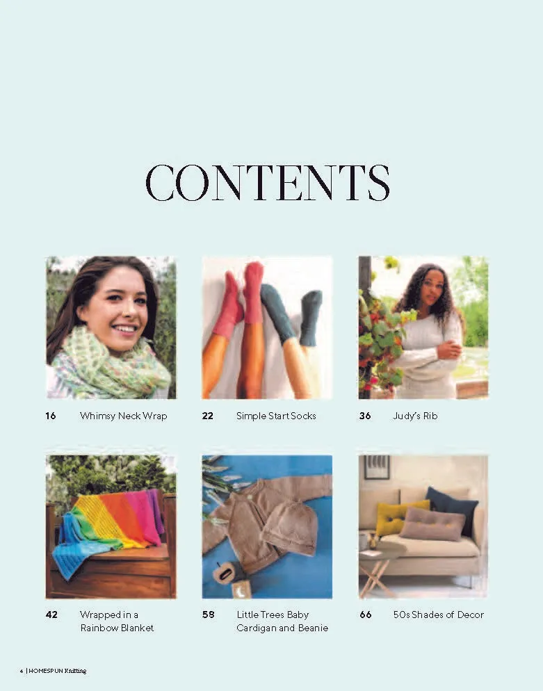 Homespun Knitting Magazine Issue #1