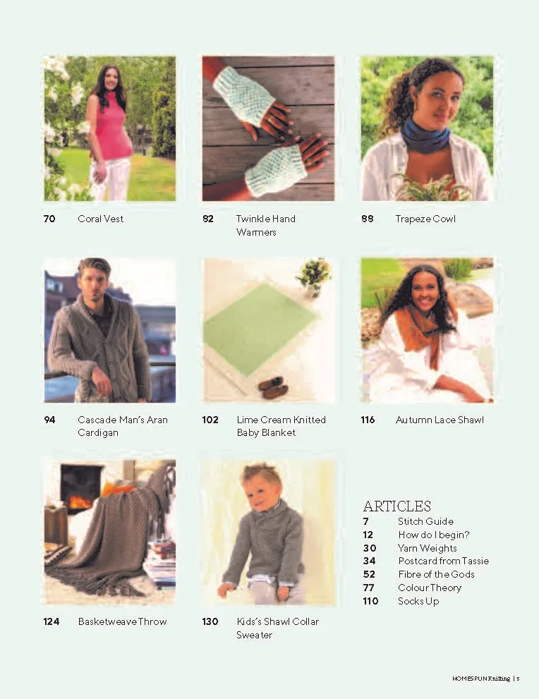 Homespun Knitting Magazine Issue #1