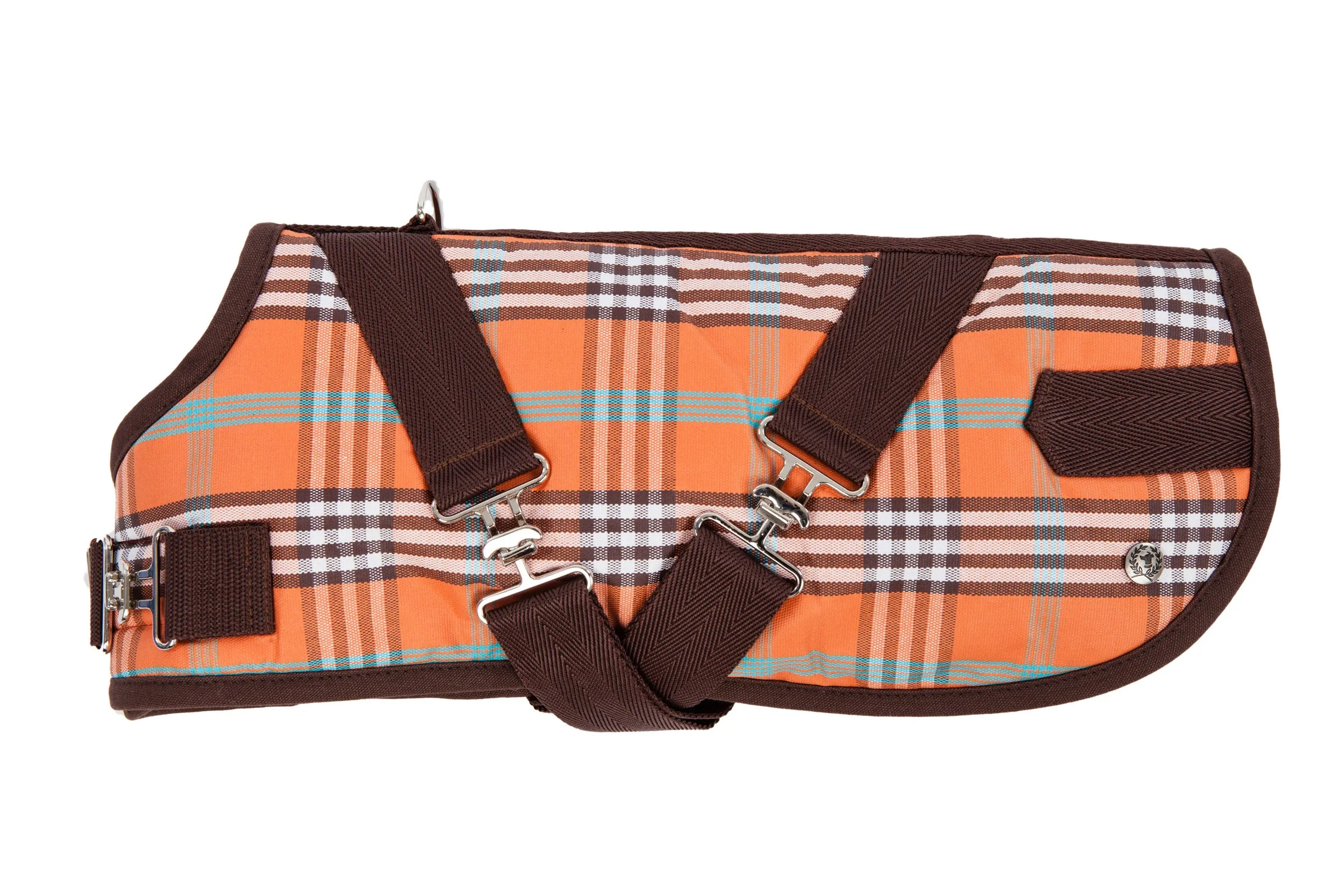 Horse Blanket, Signature Orange Plaid
