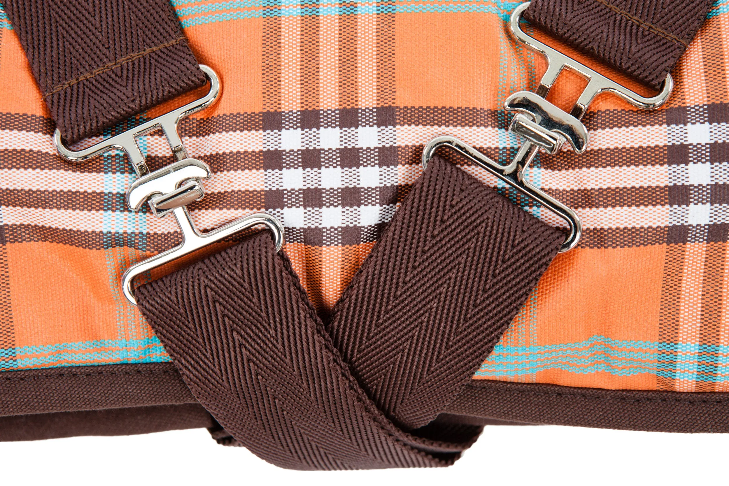 Horse Blanket, Signature Orange Plaid