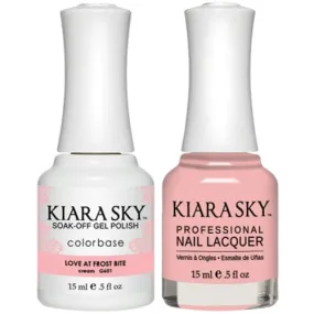 Kiara Sky Classic Gel & Polish Duo - 601 Love At Frost Bite