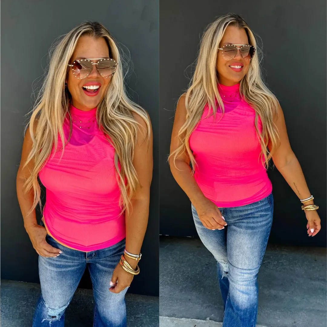 Kirstie Sheer Tank with Lining Pre-Order