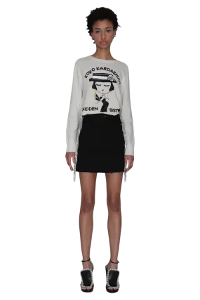 Koko Kardashian Hidden Sister Cashmere Jumper