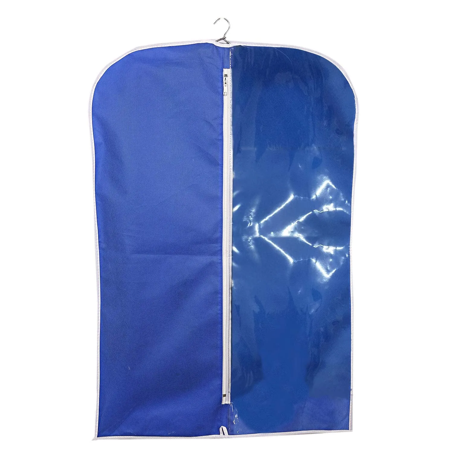 Kuber Industries Non Woven 2 Pieces Men?s Coat Blazer Cover (Blue) - CTKTC025456