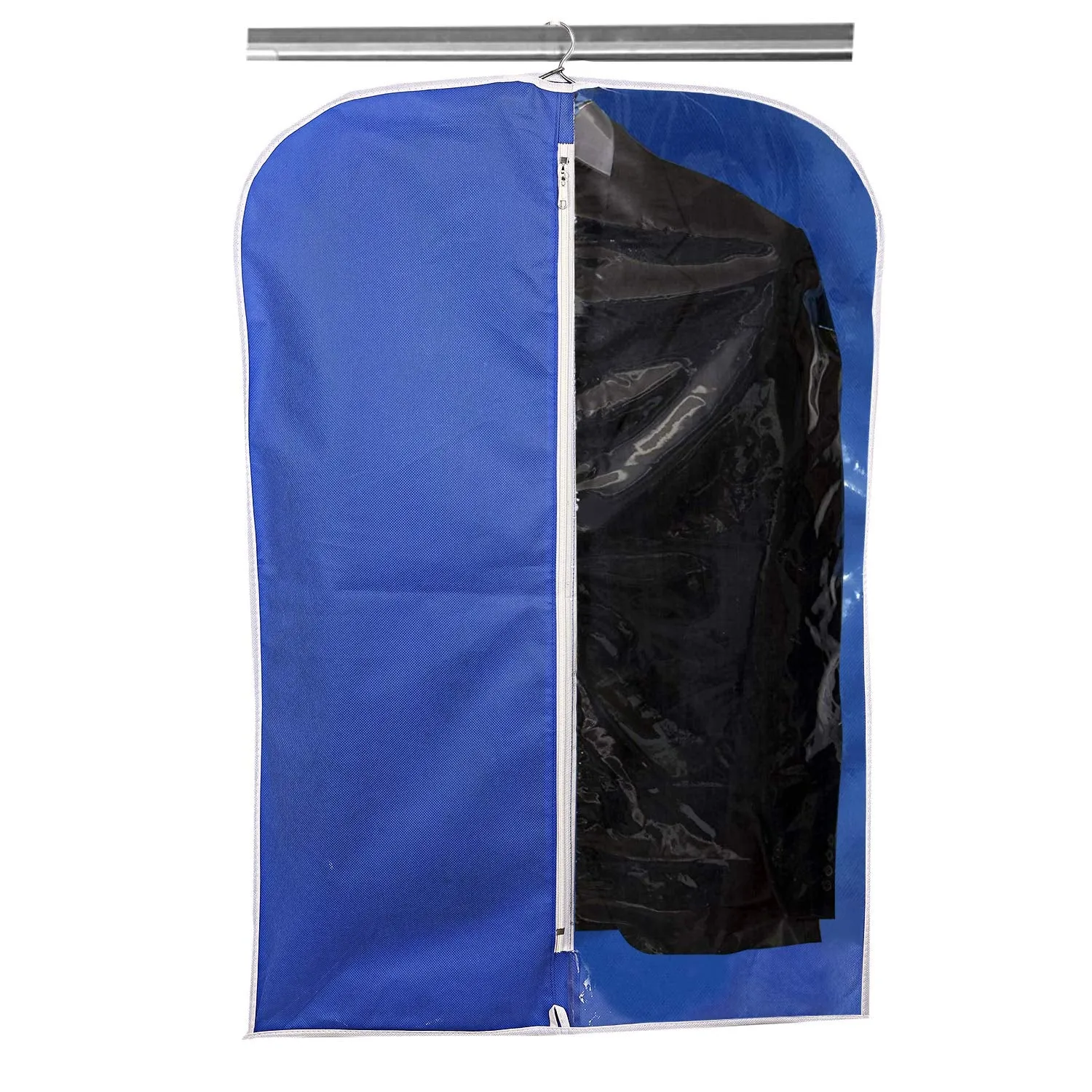 Kuber Industries Non Woven 2 Pieces Men?s Coat Blazer Cover (Blue) - CTKTC025456