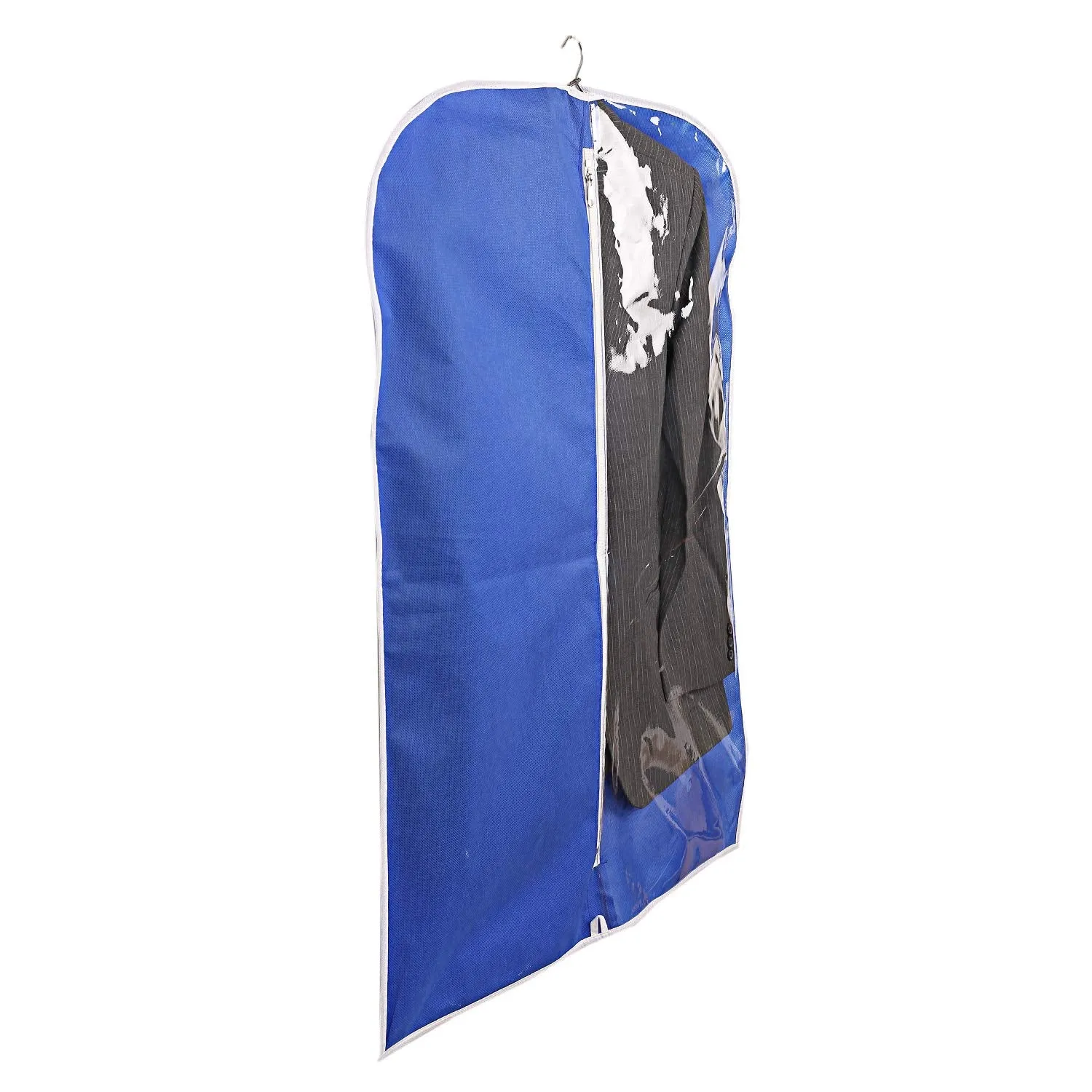 Kuber Industries Non Woven 2 Pieces Men?s Coat Blazer Cover (Blue) - CTKTC025456