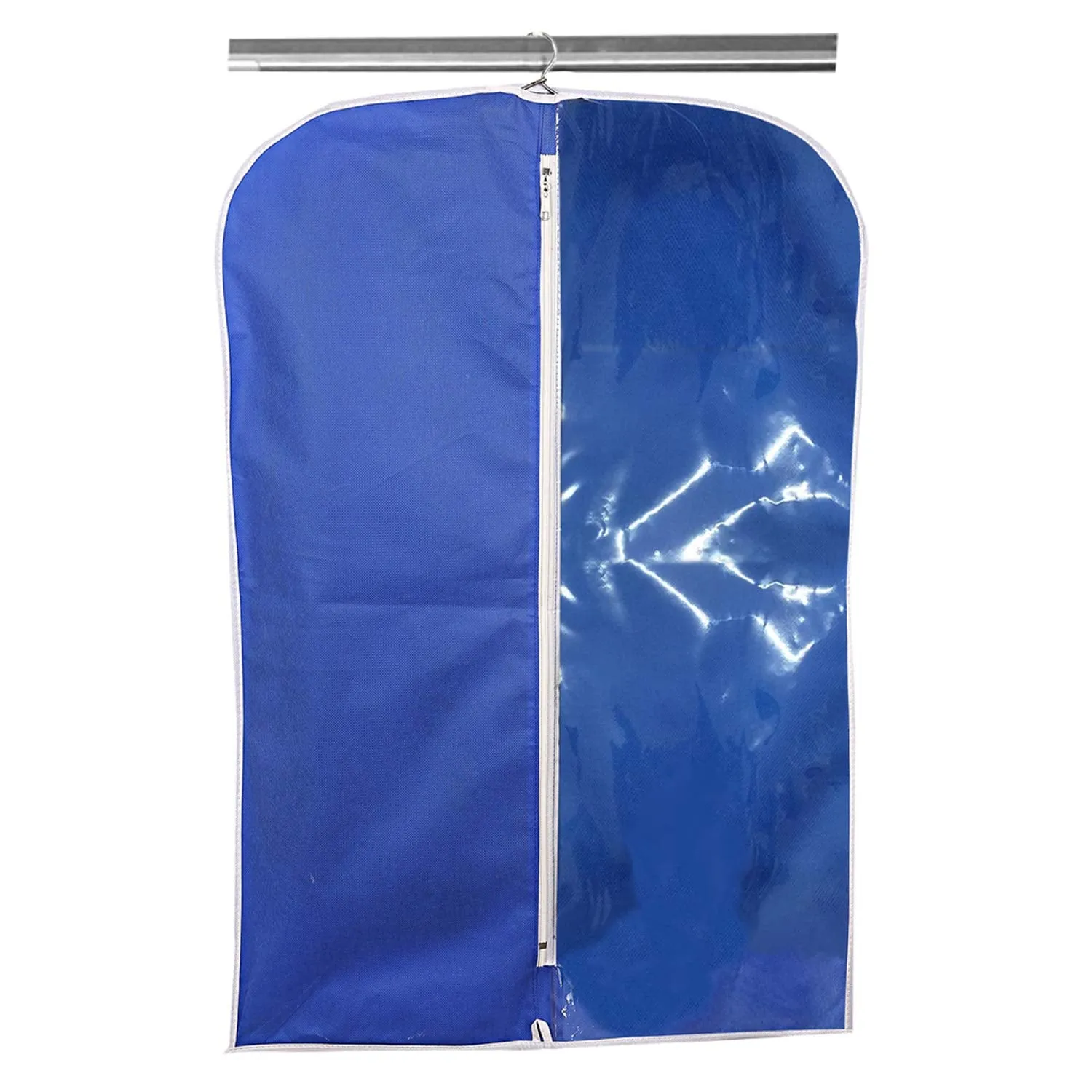 Kuber Industries Non Woven 2 Pieces Men?s Coat Blazer Cover (Blue) - CTKTC025456