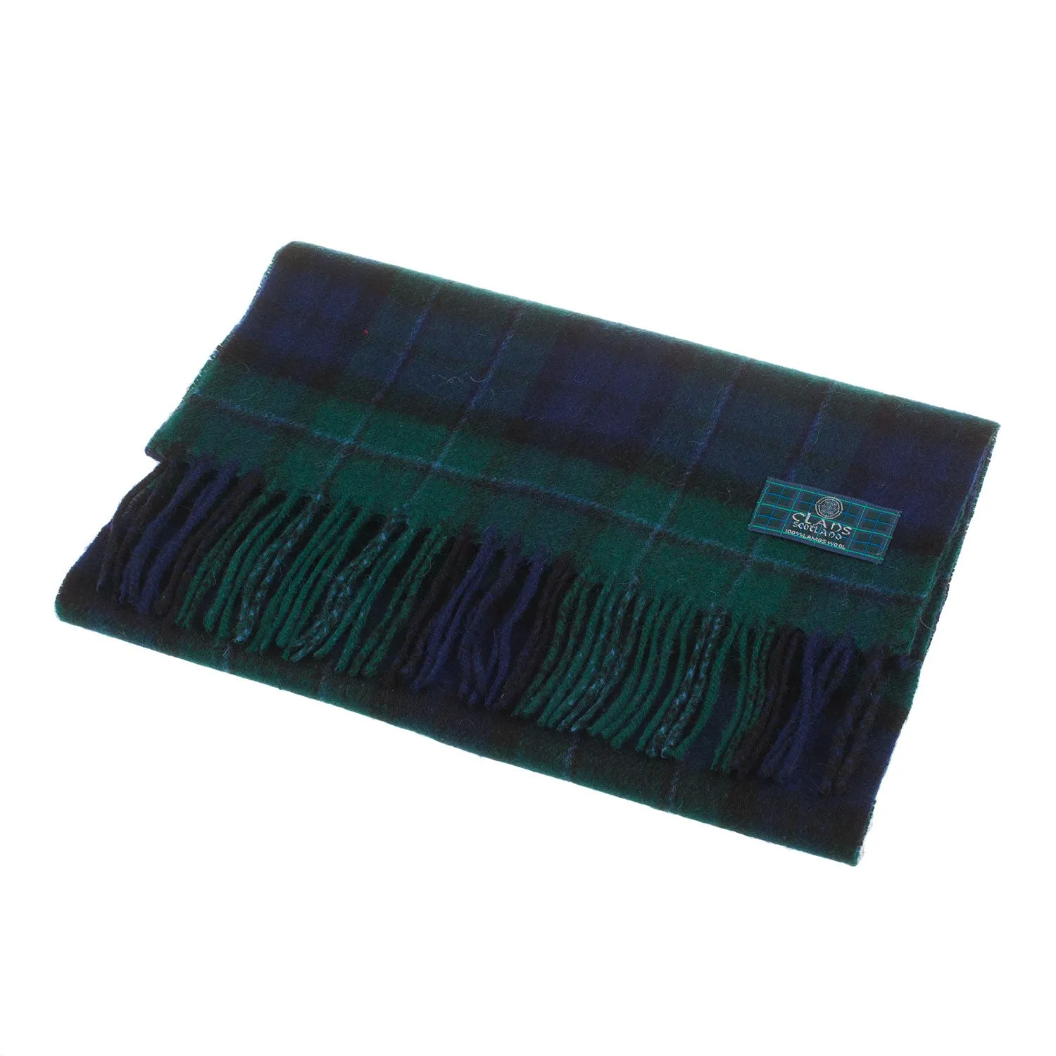 Lambswool Scottish Tartan Clan Scarf  Maccallum