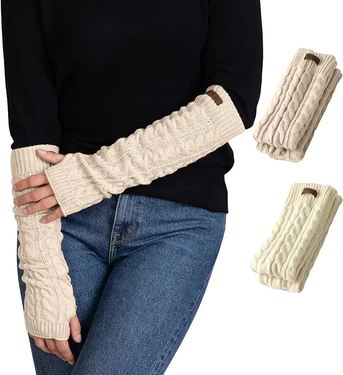 Long Fingerless Gloves