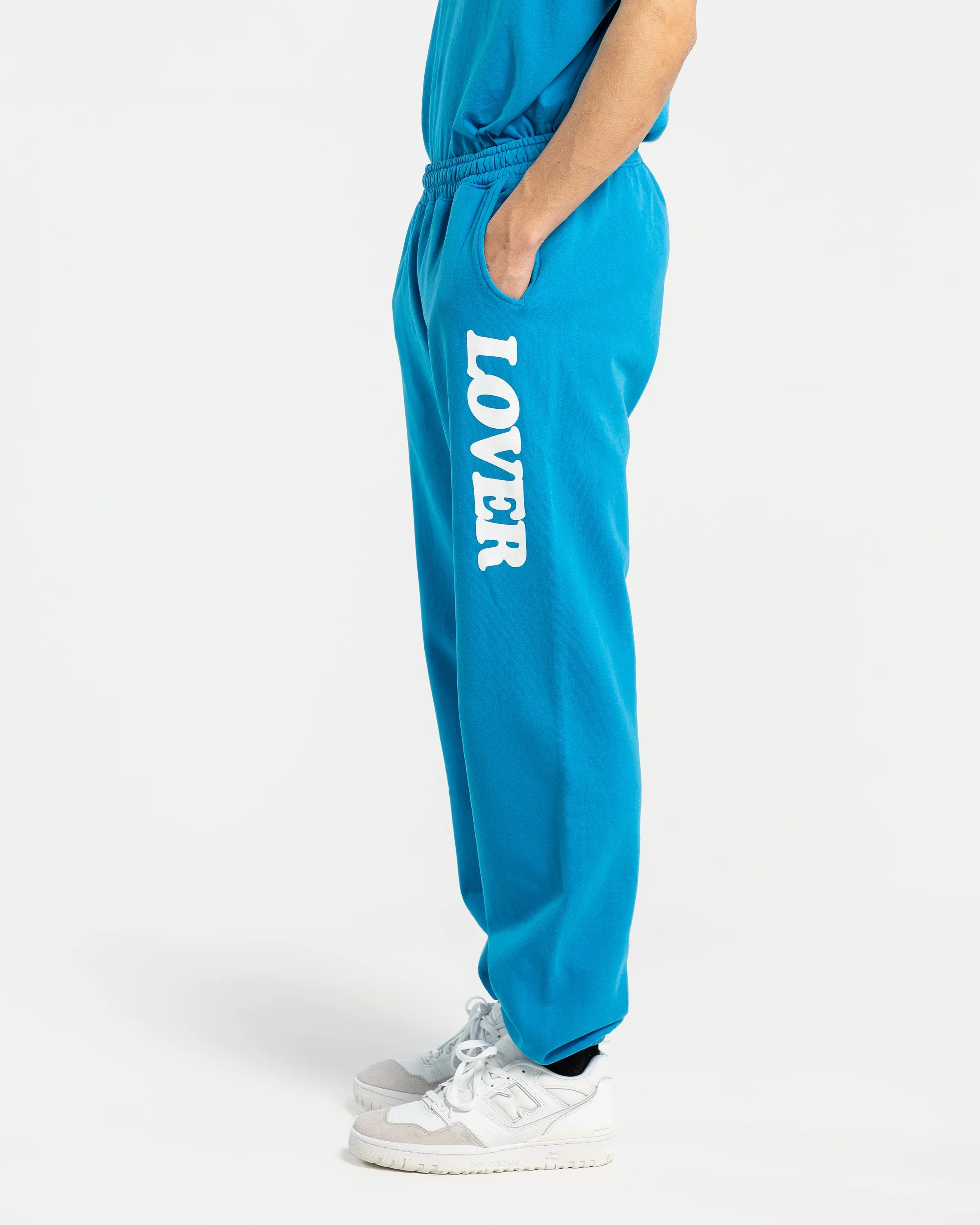Lover 10th Anniversary Sweatpants in Blue