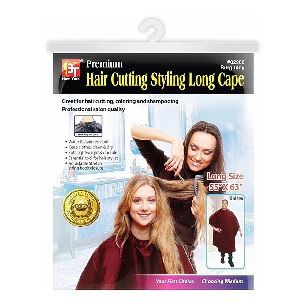 Luxury Hair Cutting Styling Long Cape