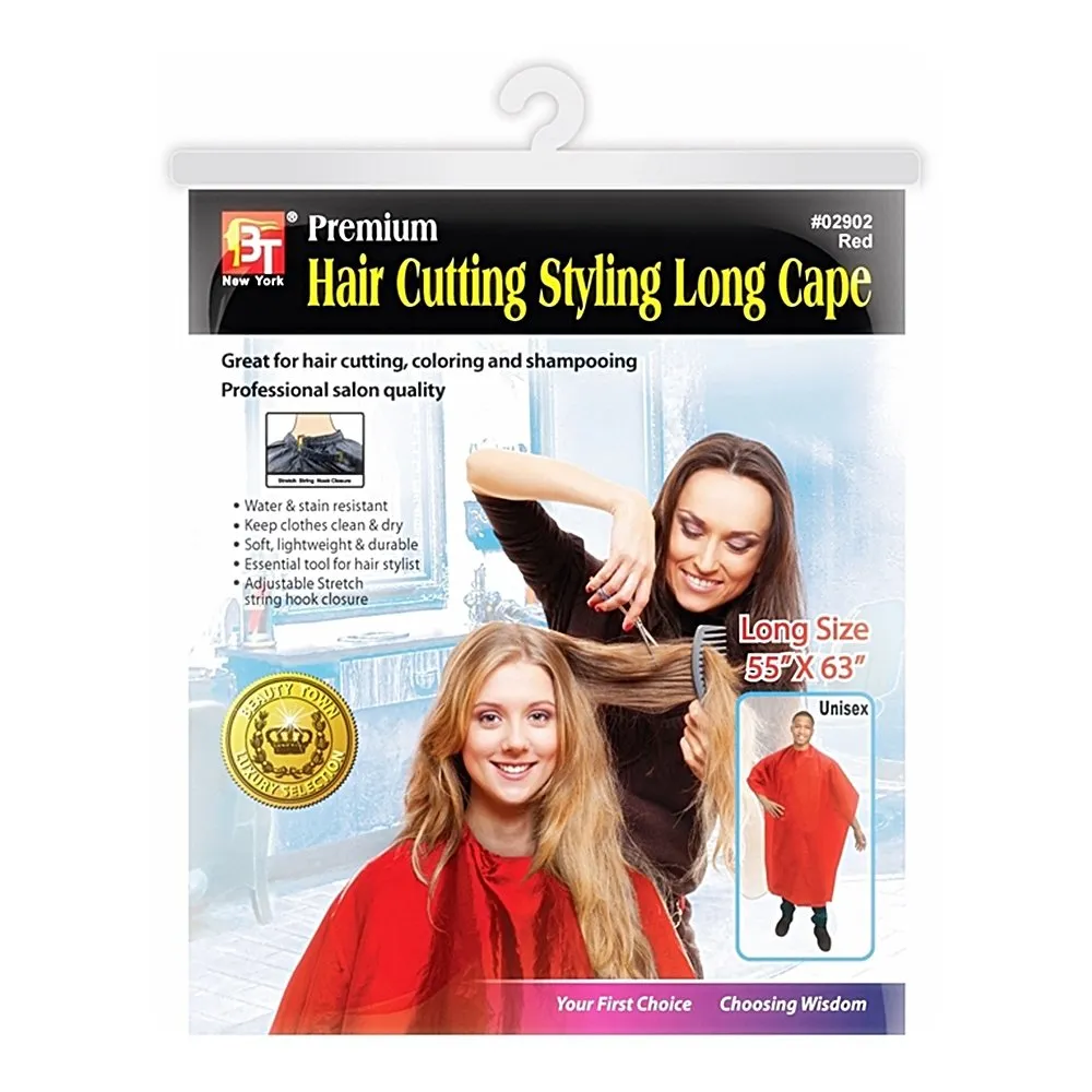 Luxury Hair Cutting Styling Long Cape