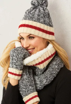 Marled Yarn Winter Set