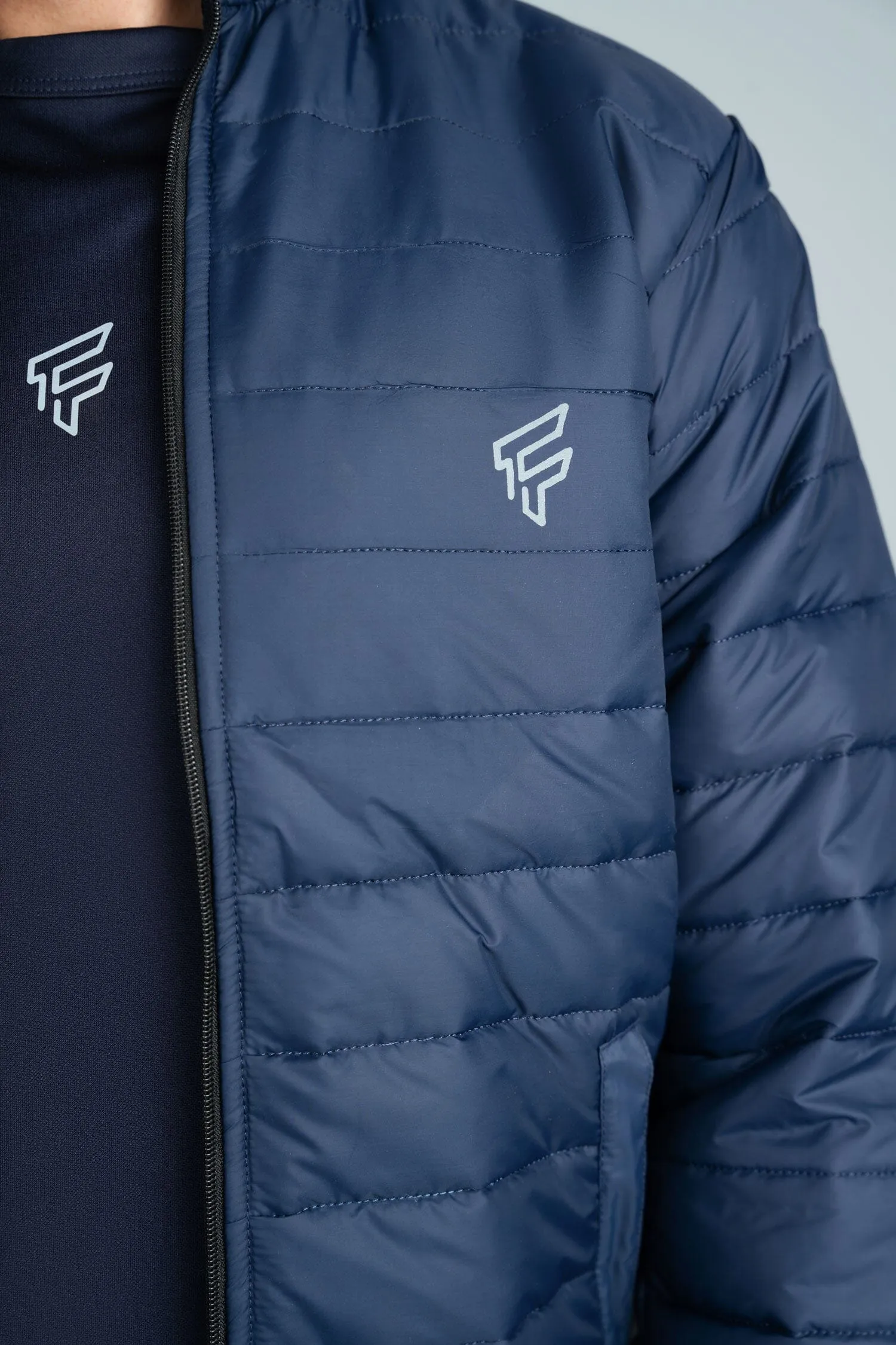 Men's F Printed Minor Fault Puffer Jacket