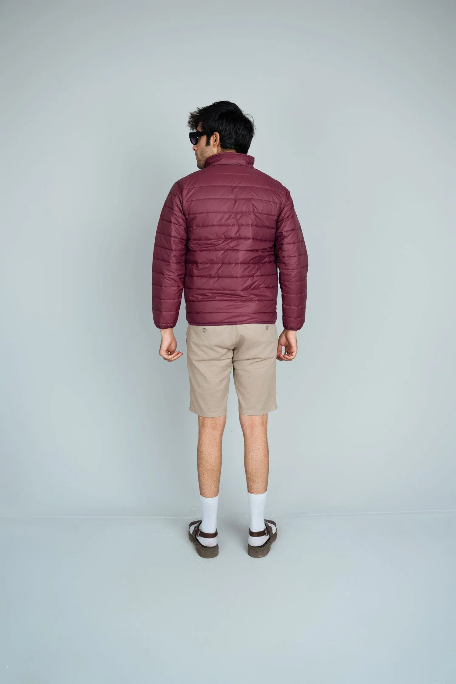 Men's F Printed Minor Fault Puffer Jacket