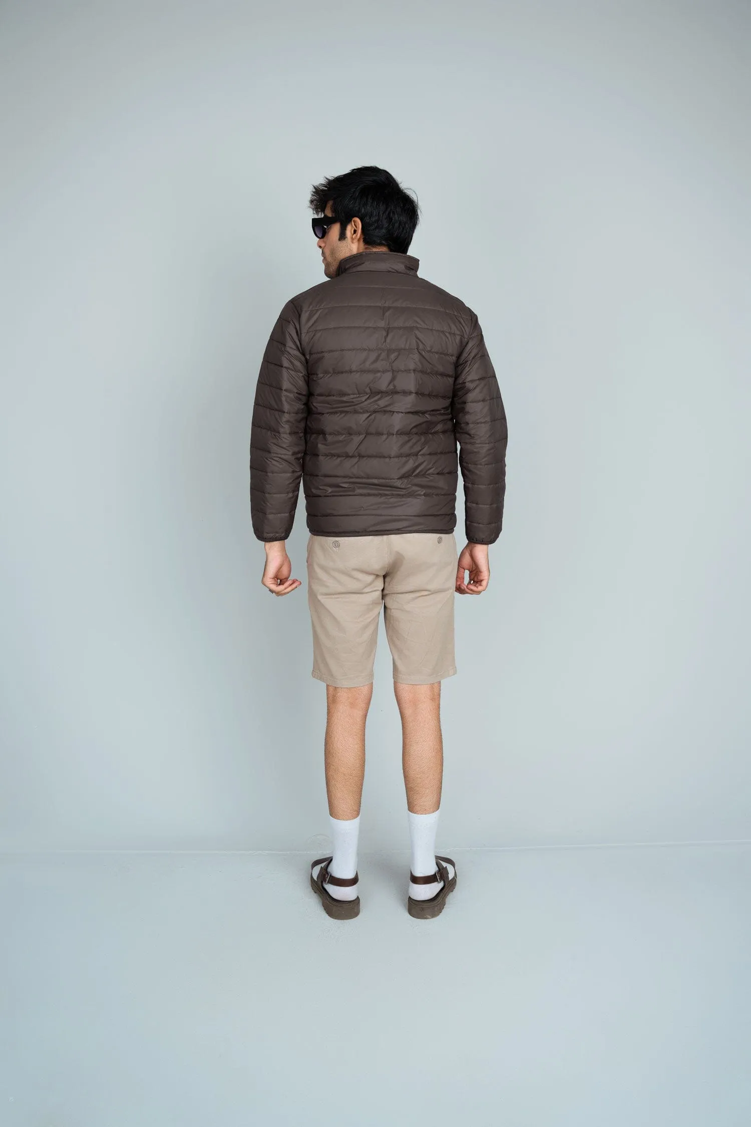 Men's F Printed Minor Fault Puffer Jacket