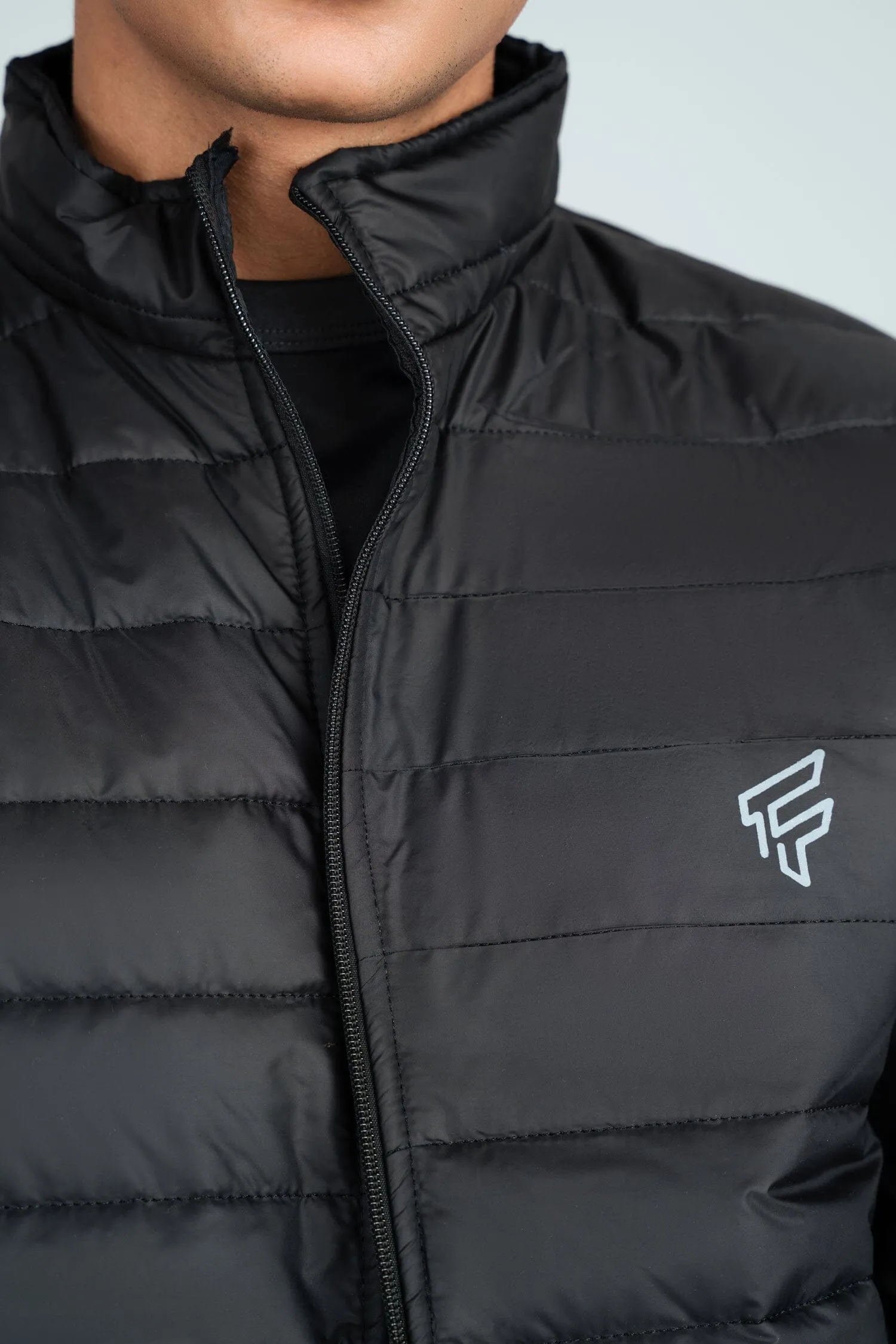 Men's F Printed Minor Fault Puffer Jacket