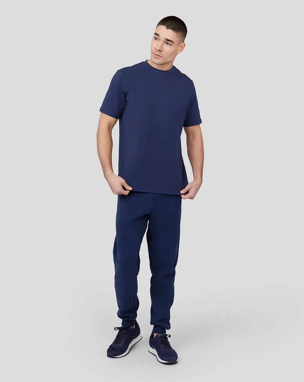 Men's Peacoat Metropolis Recovery Tee - Relaxed Fit Workout Shirt for Men