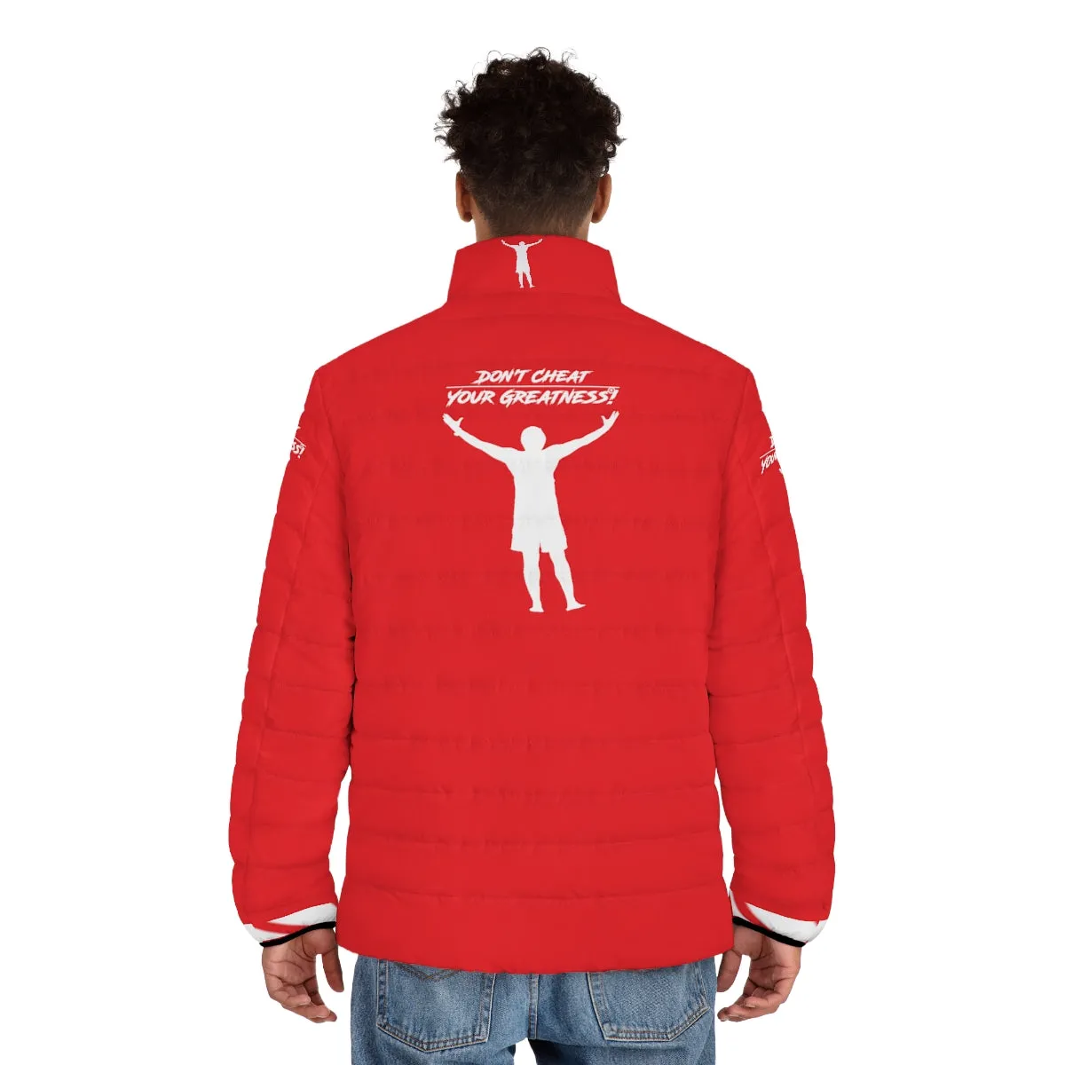 Men's Puffer Jacket (AOP) 2