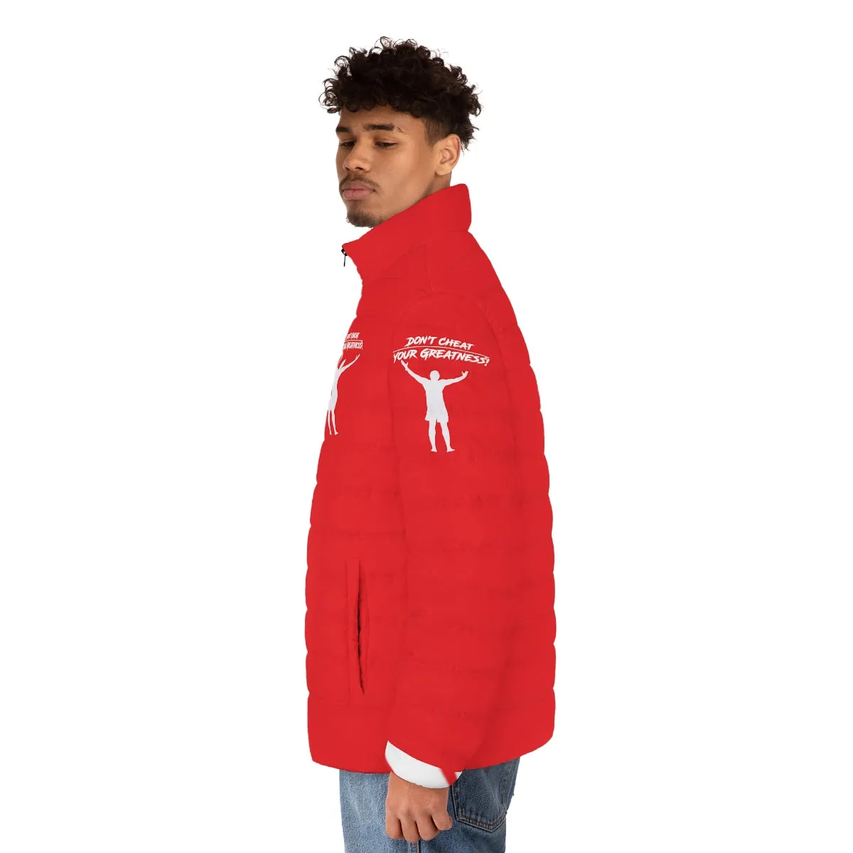 Men's Puffer Jacket (AOP) 2