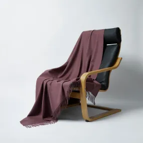 Mulberry Cashmere Blanket | Johnstons of Elgin