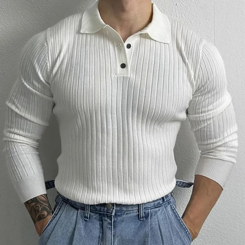 Muscle fit sweater