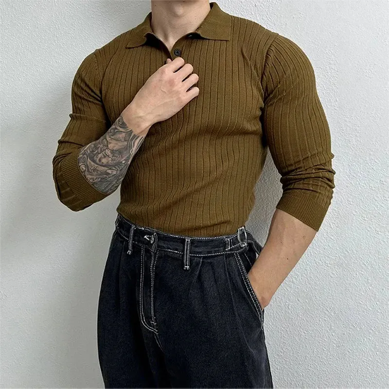 Muscle fit sweater