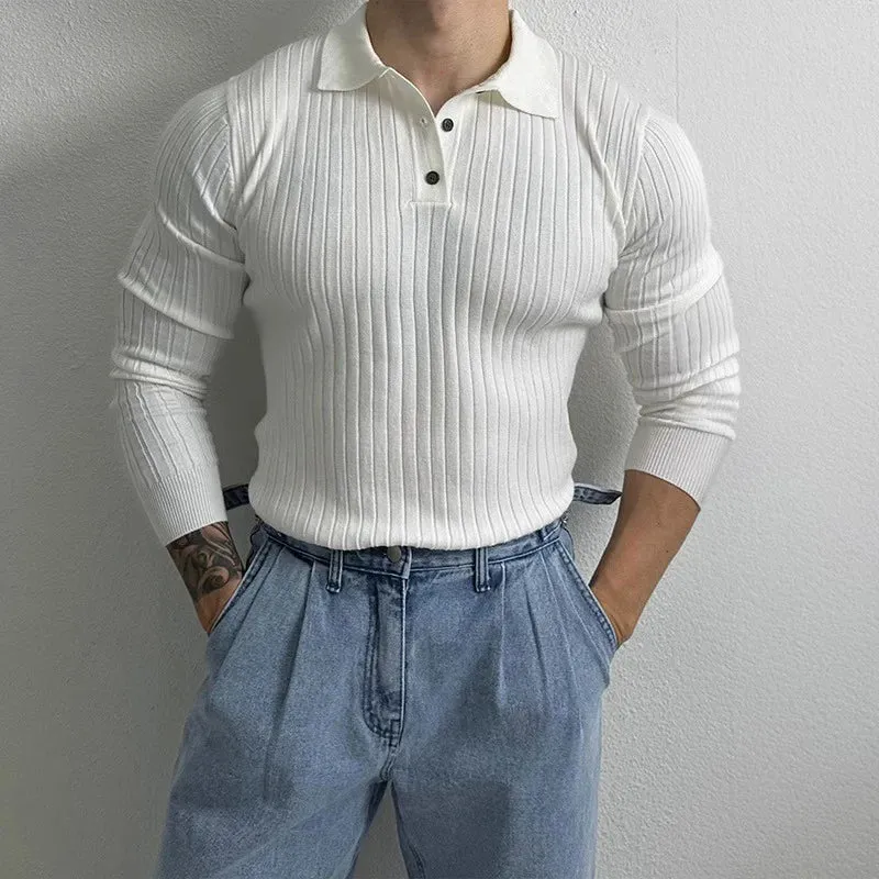 Muscle fit sweater