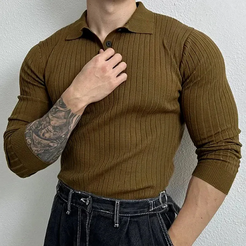 Muscle fit sweater