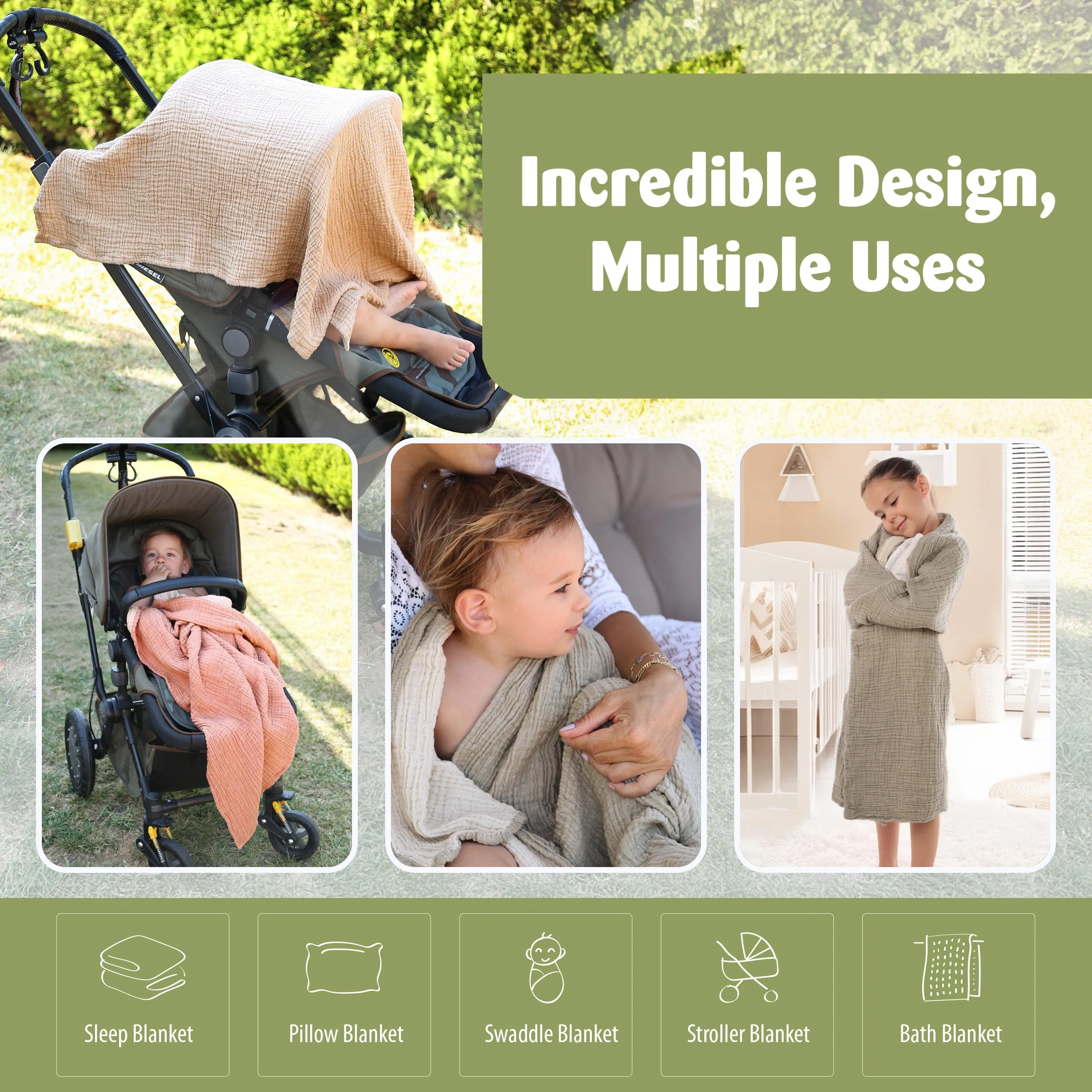 Muslin Swaddle Blanket
