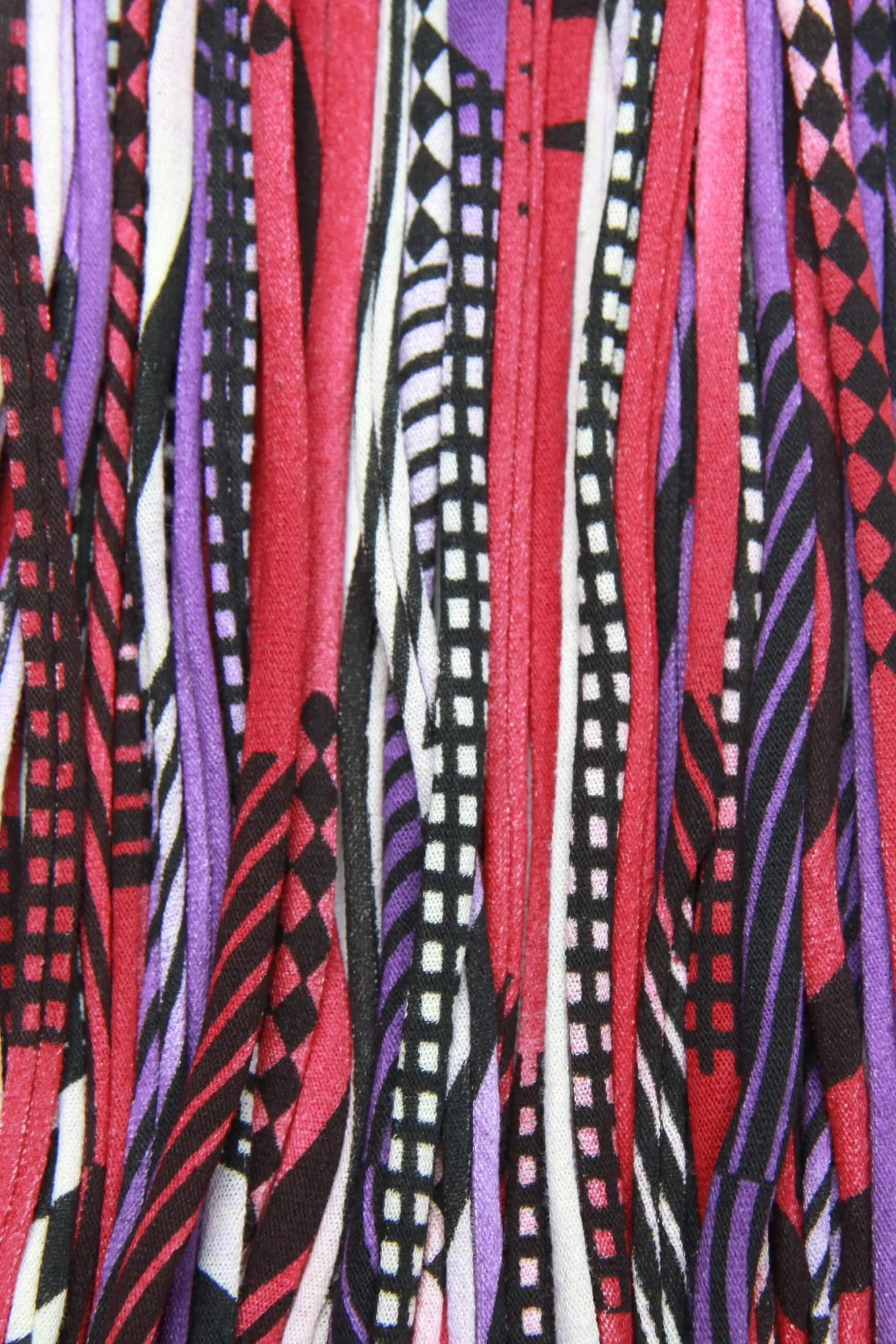 Necklush Infinity Scarf / Burgundy Purple & Black / Unisex