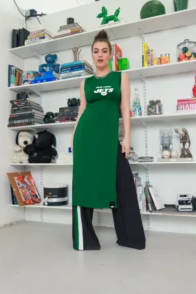 New York Jets Striped Wide Leg Pant