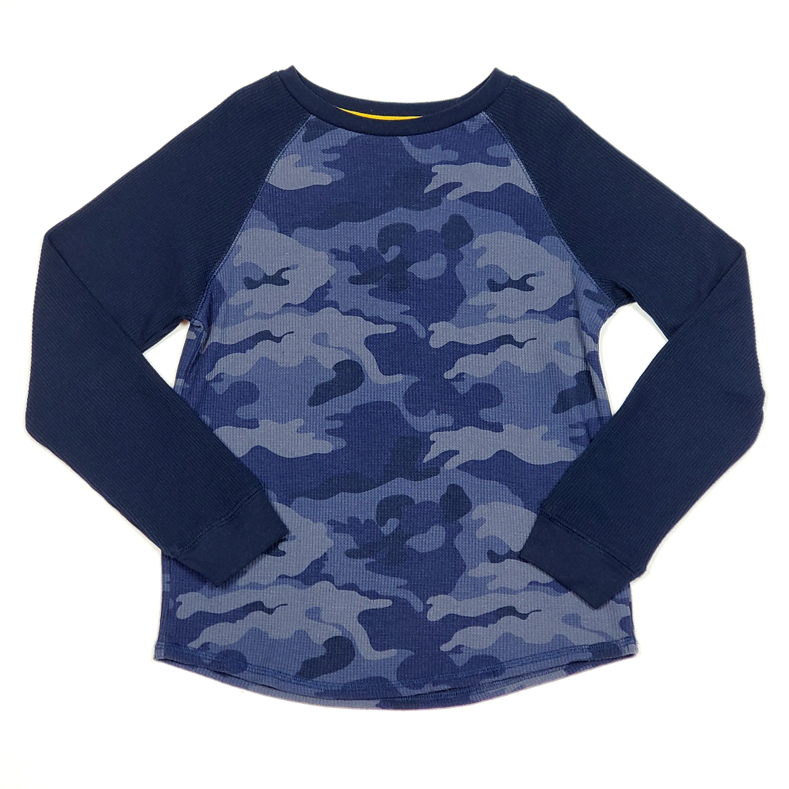 Old Navy Boys Navy Blue Camo Shirt Size 8