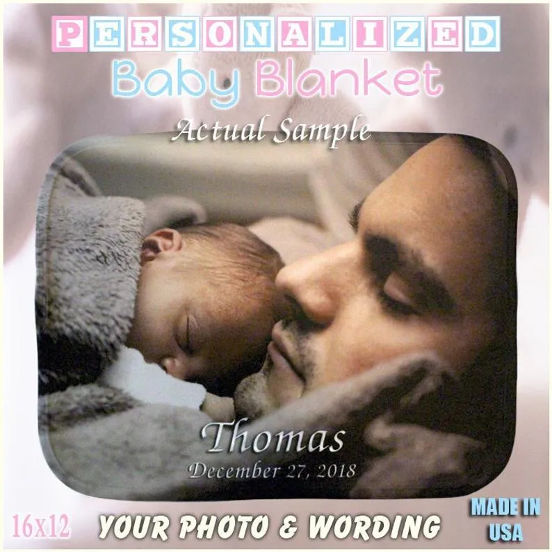 Personalized Baby Photo Blanket