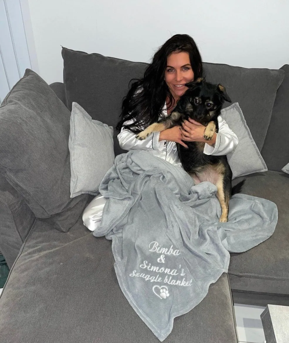 Personalized Pet Snuggle Blanket