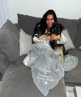 Personalized Pet Snuggle Blanket