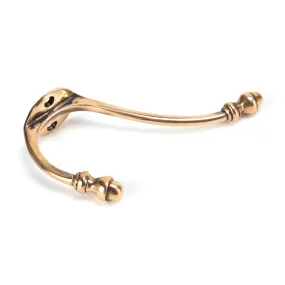 Polished Bronze Hat & Coat Hook | From The Anvil