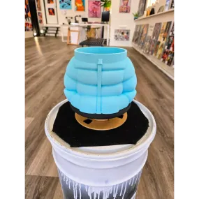 Puffer Jacket Plant Pot | 3d Printed Artwork