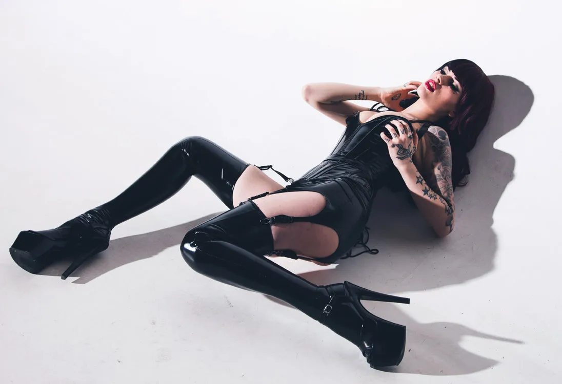 PVC garter belt