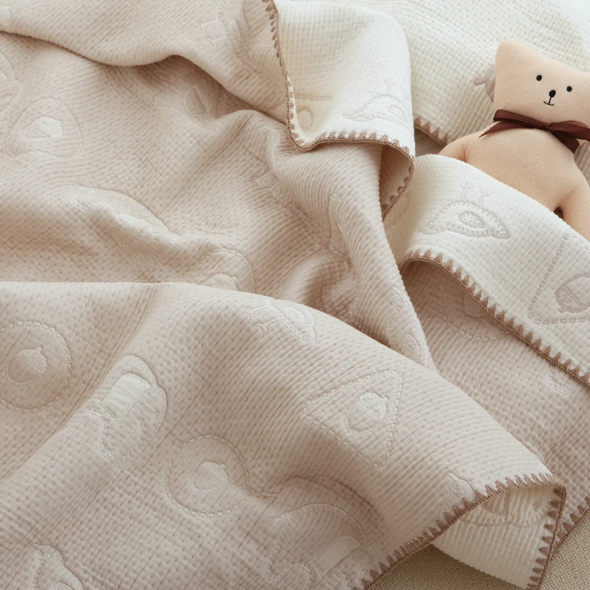 Quality Cotton Baby Blanket (5 design options)