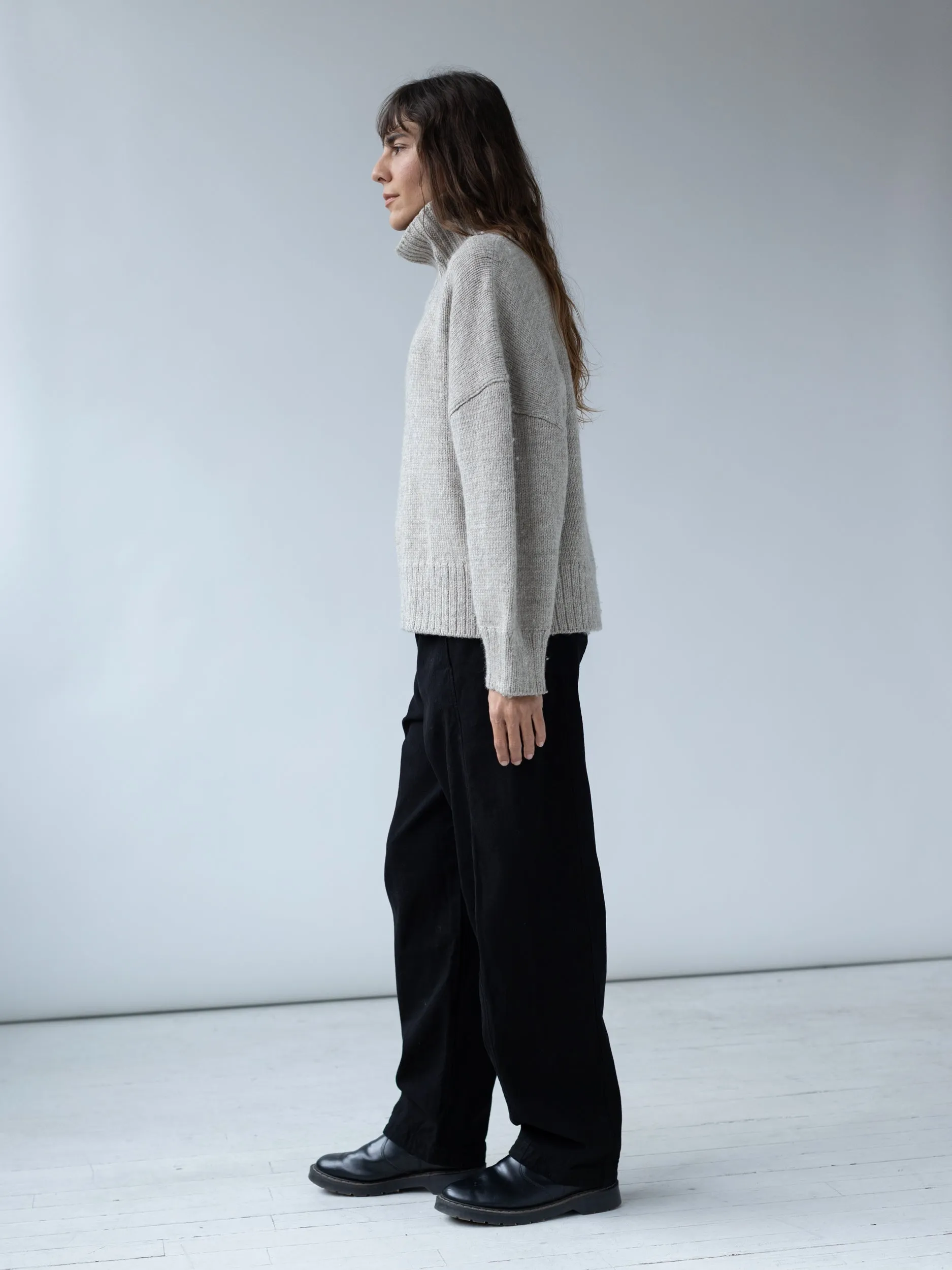 Rhys Turtleneck in Oatmeal