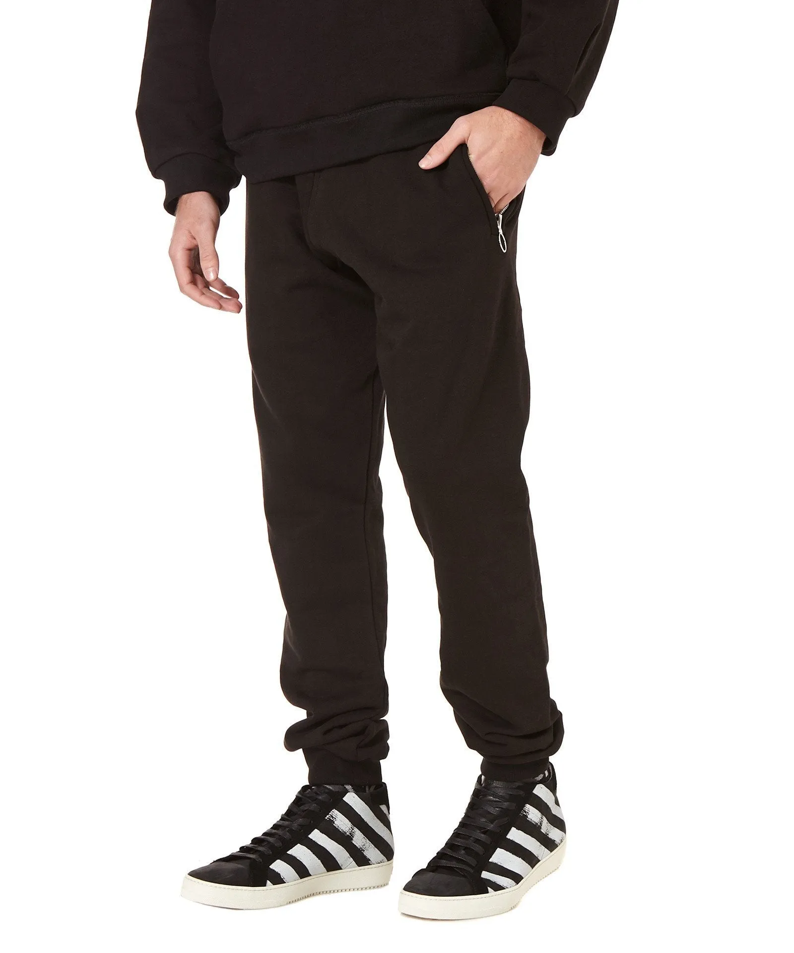 RING ZIPPER SWEATPANTS