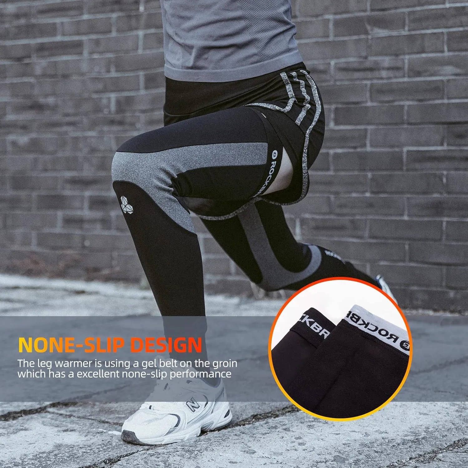 ROCKBROS Winter Thermal Arm/Leg Warmers for Women and Men