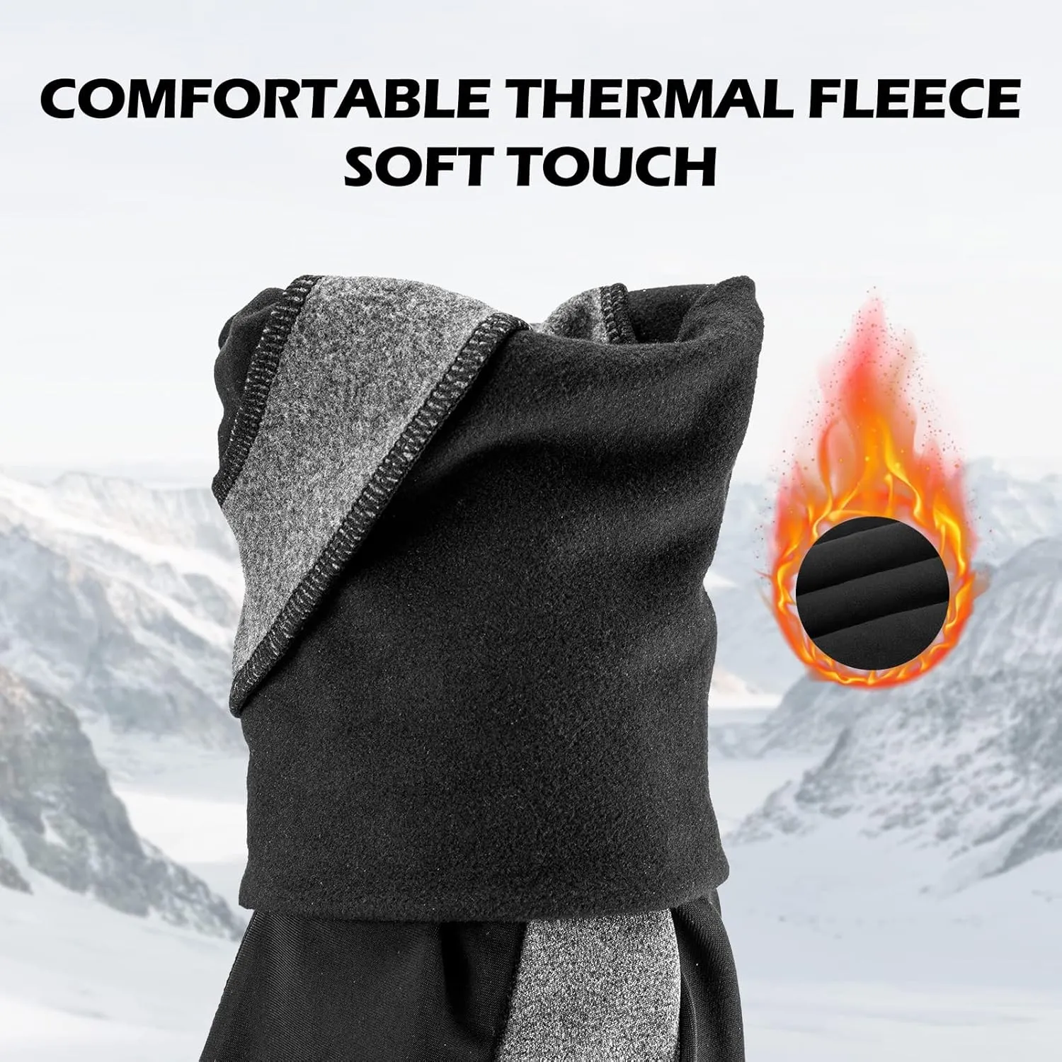 ROCKBROS Winter Thermal Arm/Leg Warmers for Women and Men