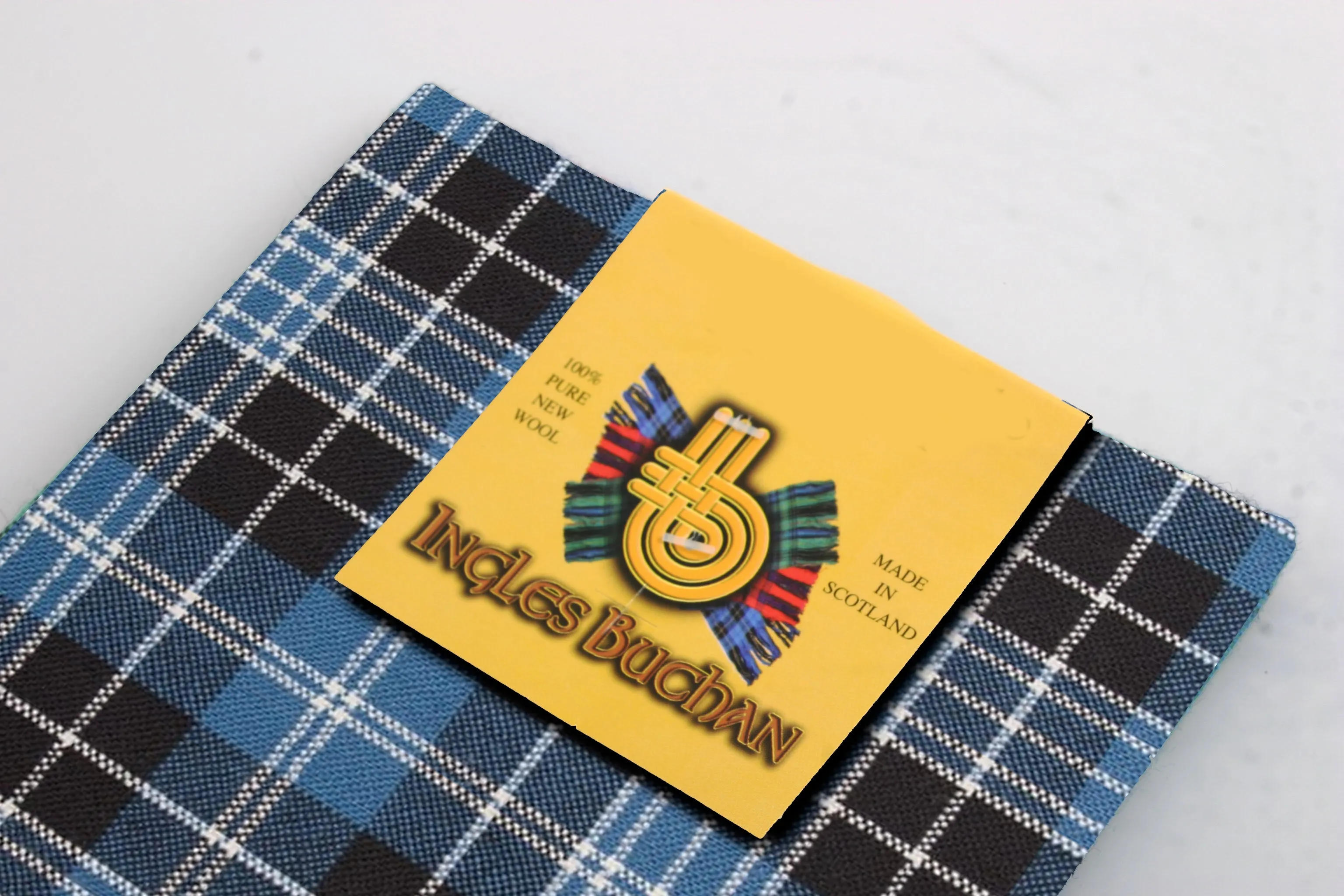 Scarf in Clark Ancient Wool Tartan