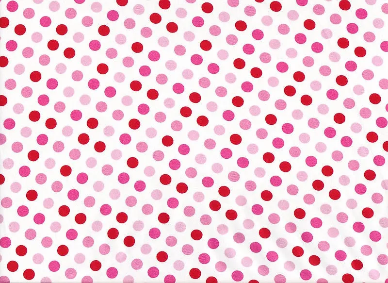 Scrub Masks Pink Dots