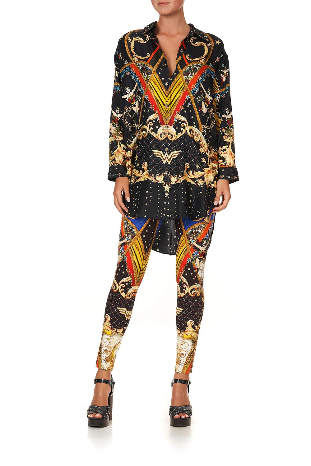SHIRT TUNIC WITH POCKETS WONDER WOMAN